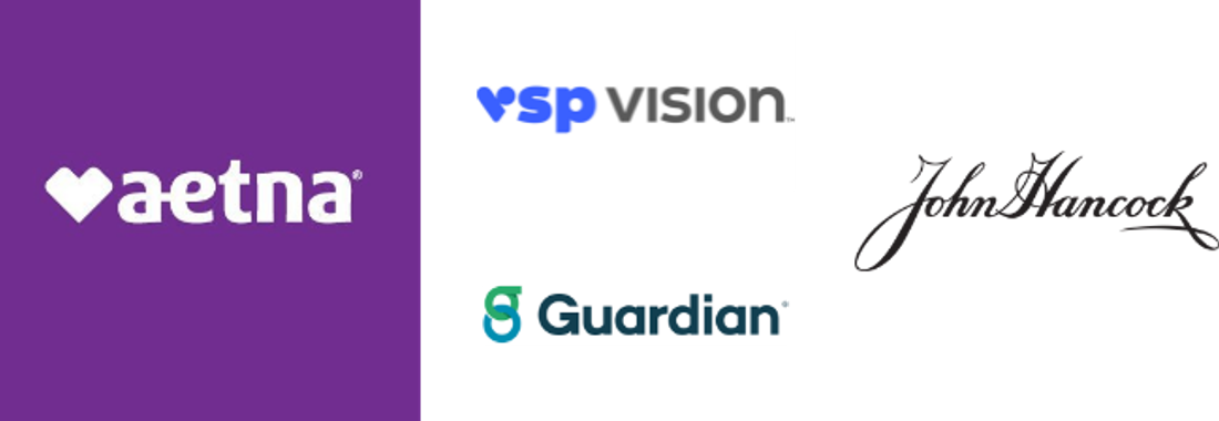 Aetna, VSP Vision, John Hancock, Guardian